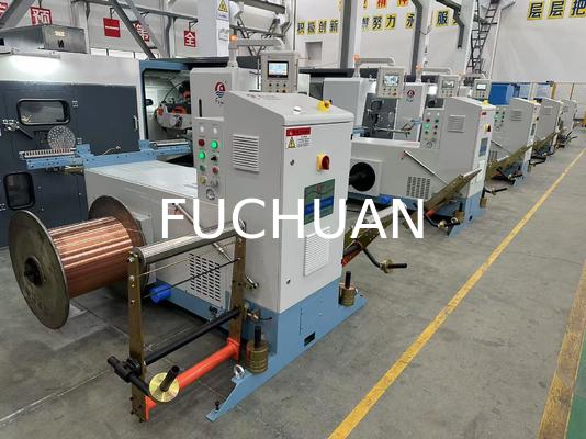 ฝาครอบเครื่องพันลวดทองแดงบิดคู่ 0.8 mm2 16 mm2 ควั่น Fuchuan