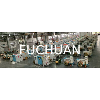 เครื่องพันเกลียวคู่ที่ทนทานประเภทแบริ่งก้านขัดเงาขวางความยาวเลย์ที่ปรับได้ผลิตลวดควั่น