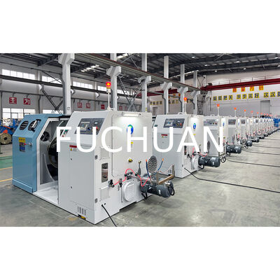 เครื่องพันเกลียวความเร็วสูง Fuchuan สายไฟทองแดงอุปกรณ์พันเกลียวคู่