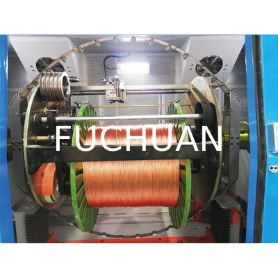 1250 Buncher Double Twist Copper Wire Bunching Machine อุปกรณ์ความเร็วสูง