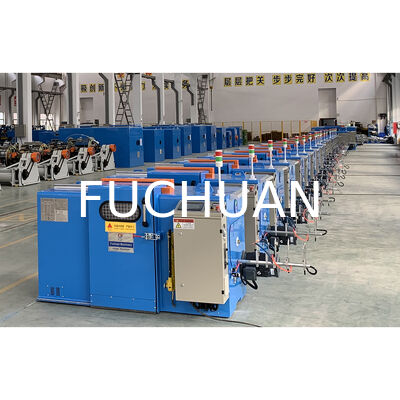 โรงงาน ขายตรง อุปกรณ์สายไฟฟ้าความเร็วสูง ทองแดง อัตโนมัติ Double Twist Bunching Machine เครื่องตัดสาย