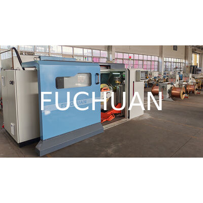 FC-800 เครื่องพันลวดทองแดงความเร็วสูงอัตโนมัติสายเคเบิลบิดสองครั้ง