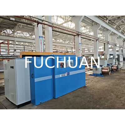 เครื่องพันลวดทองแดงความเร็วสูง Fuchuan 800 Double Twisting Stranding
