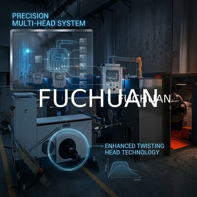 Enamelled Wire Bunching Machine High Speed Double Twist Design FC-500B Stranding Equipment