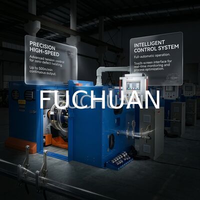 Enamelled Wire Bunching Machine High Speed Double Twist Design FC-500B Stranding Equipment