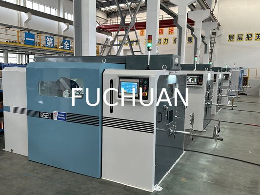 High Speed Tinned Wire Stranding Copper Wire 630 Double Twist Bunching Machine from China Fuchuan