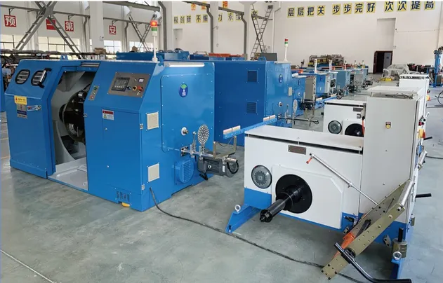 High Speed Copper Cable Buncher Machine for Wire Bunching Double Twisting 1